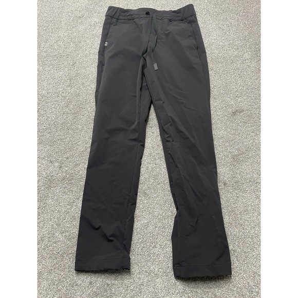 FIGS Pro Scrub Pants Womens Small Black Nylon Straight Leg Drawstring Pockets - Picture 1 of 9